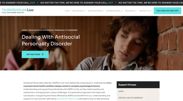 The Mental Health Line