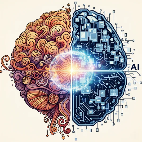 概念艺术，描绘精神病态者和反社会人格者的大脑特征对比