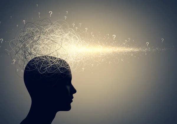 Person's mind clearing, symbolizing insights from a test.