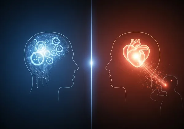 Abstract art of cognitive vs. affective empathy in ASPD.